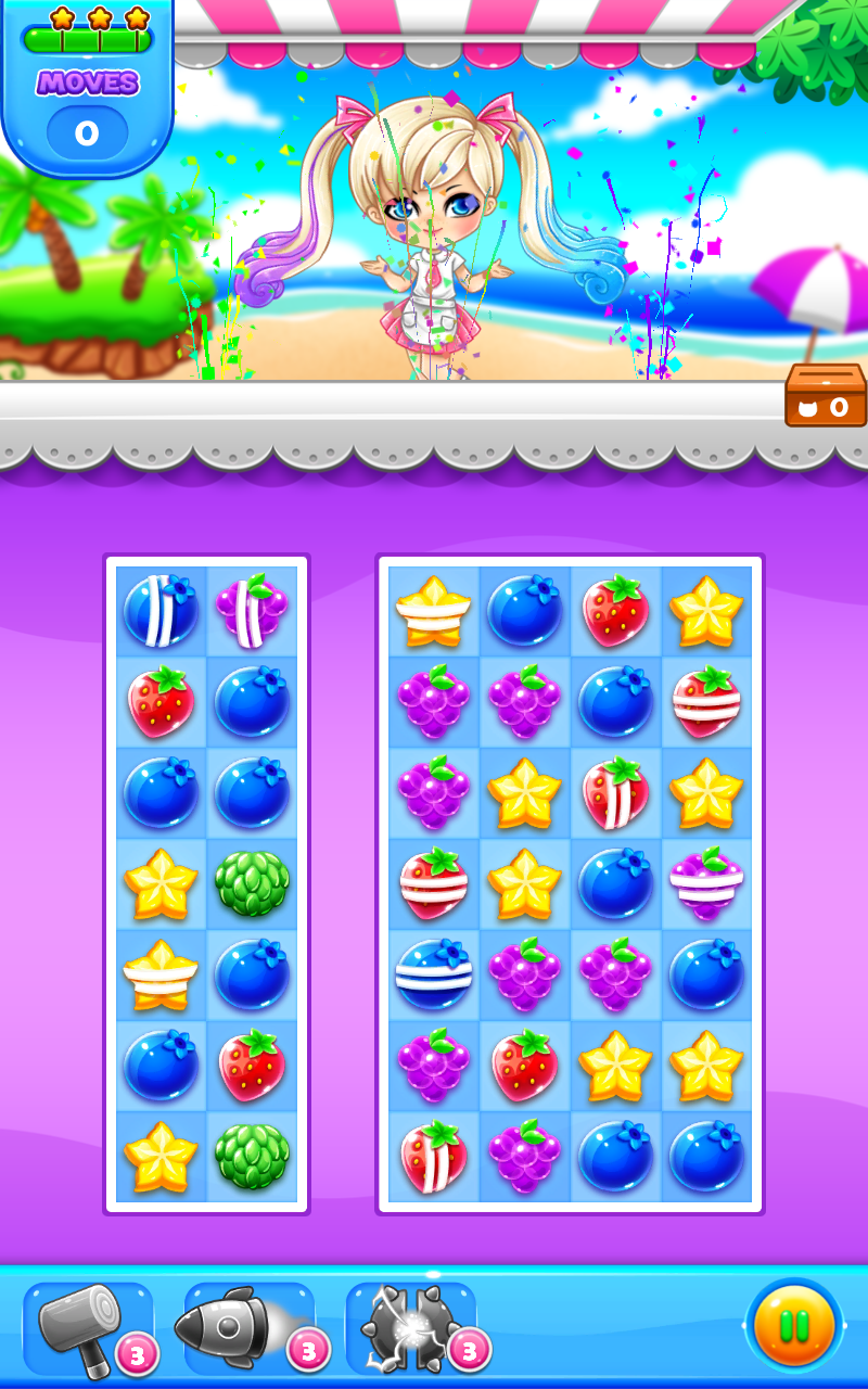Fruits Blast(糖果甜水果无限金币版) 1.1.7安卓版