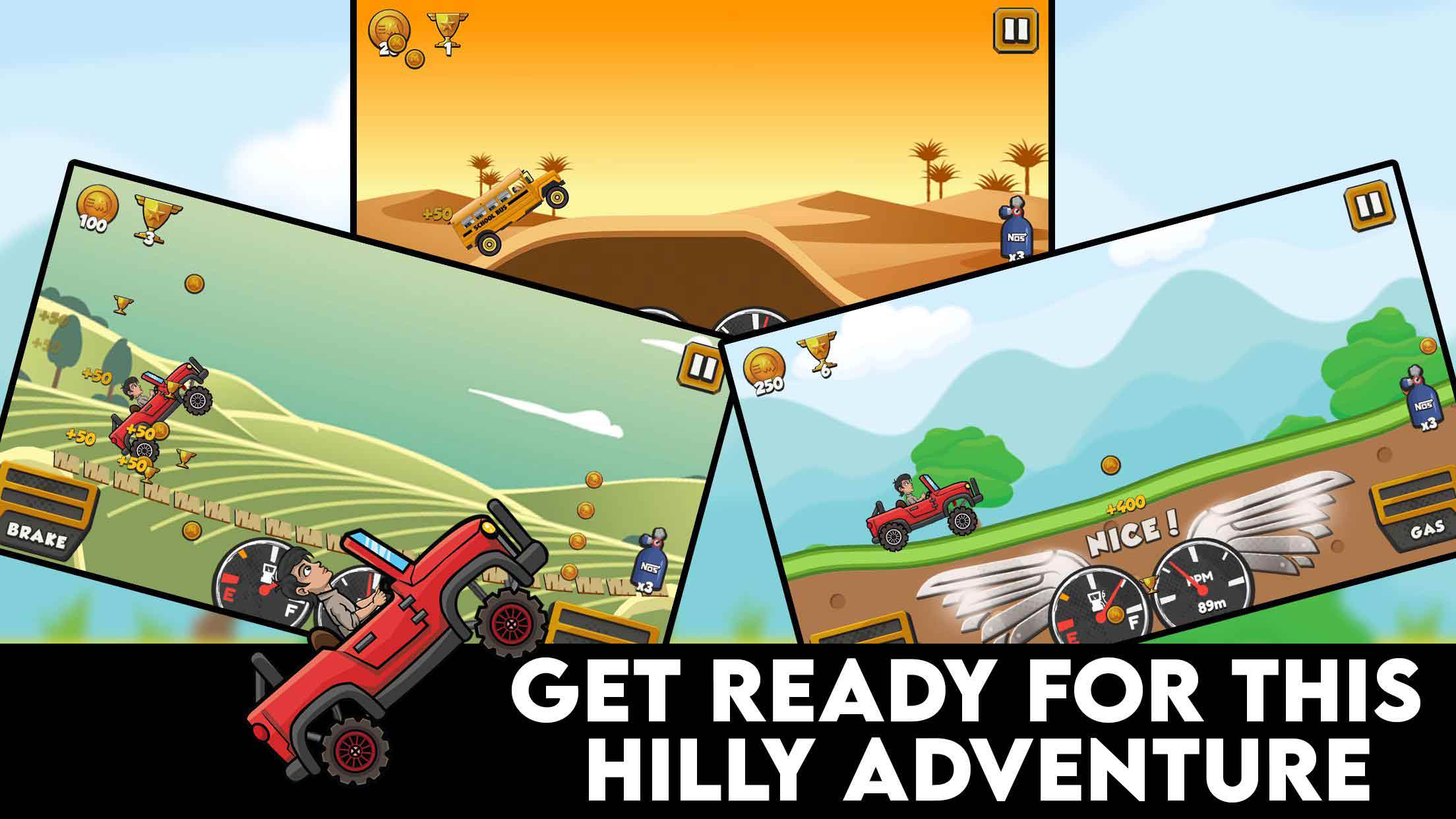 Offroad Hill Racing Fun Mountain Climb Adventure（越野赛车冒险）无限货币版 1.0.13安卓版