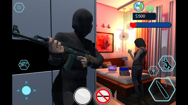 Crime City Thief Robbery - Sneak Simulator(犯罪之城小偷抢劫潜行官方版) 1.0安卓版