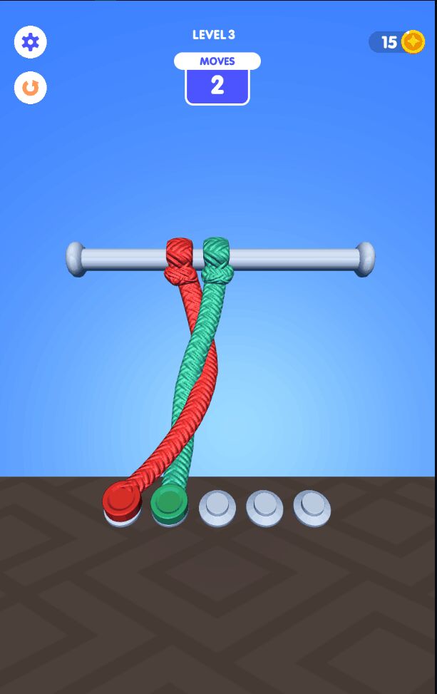 Untangled Ropes(解开多根绳子官方版) 0.1.2安卓版