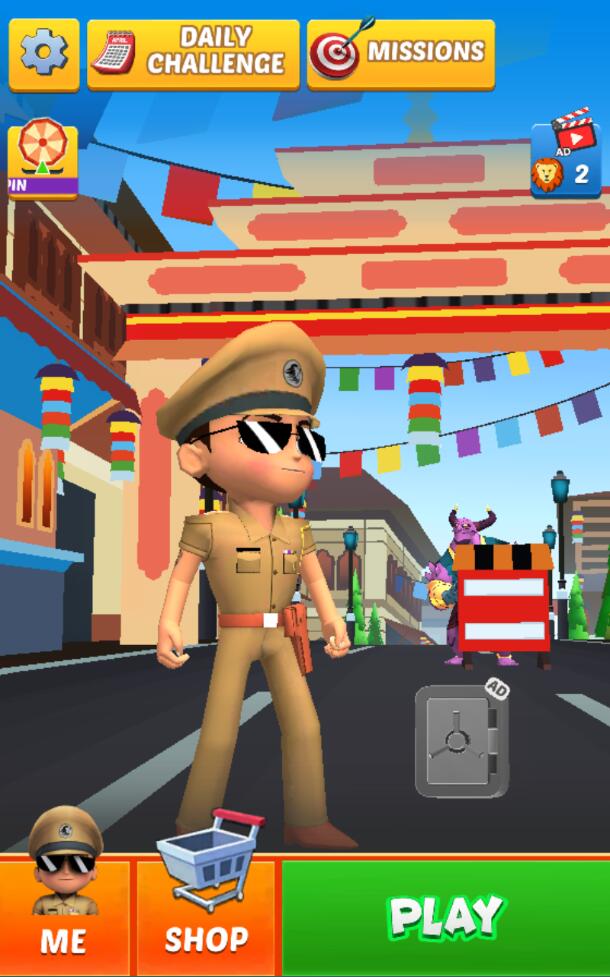 Super Cops runner games(跑步者超级追逐)官方版 1.0安卓版