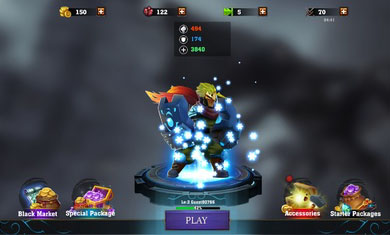Dota King of Shadow : Knight Fight(暗影之王敌人不攻击版) 1.0安卓版