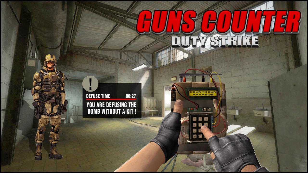 Guns Counter Duty Strike(枪支反击无限货币版) 1.0.1安卓版
