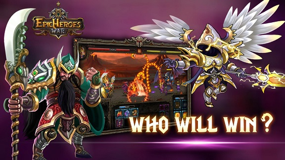 Epic Heroes War(史诗英雄战大量金币版) 1.11.3.435dex安卓版