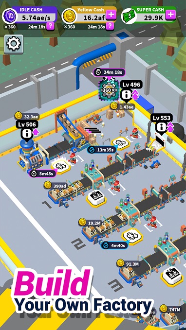 Idle Super Factory(超级工厂无限金币版) 1.0.7安卓版