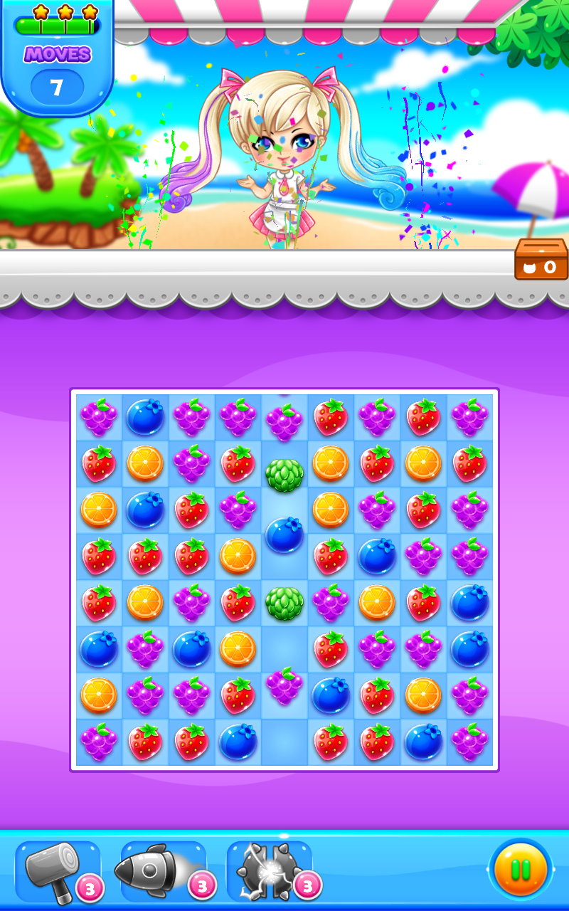 Fruits Blast(糖果甜水果无限金币版) 1.1.7安卓版