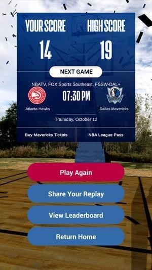 NBA AR App