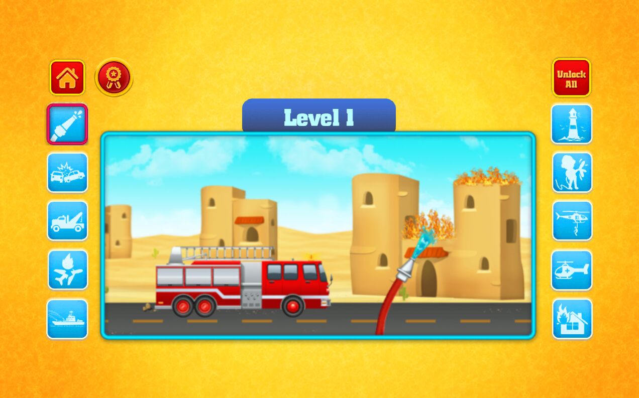 Kids Firefighter: Fire Rescue And Car Wash Garage(消防救援和洗车场官方版) 1.0.8安卓版