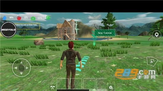 木工生存岛手游（Woodcraft - Survival Island）下载内置菜单最新安卓版v1.57安卓版
