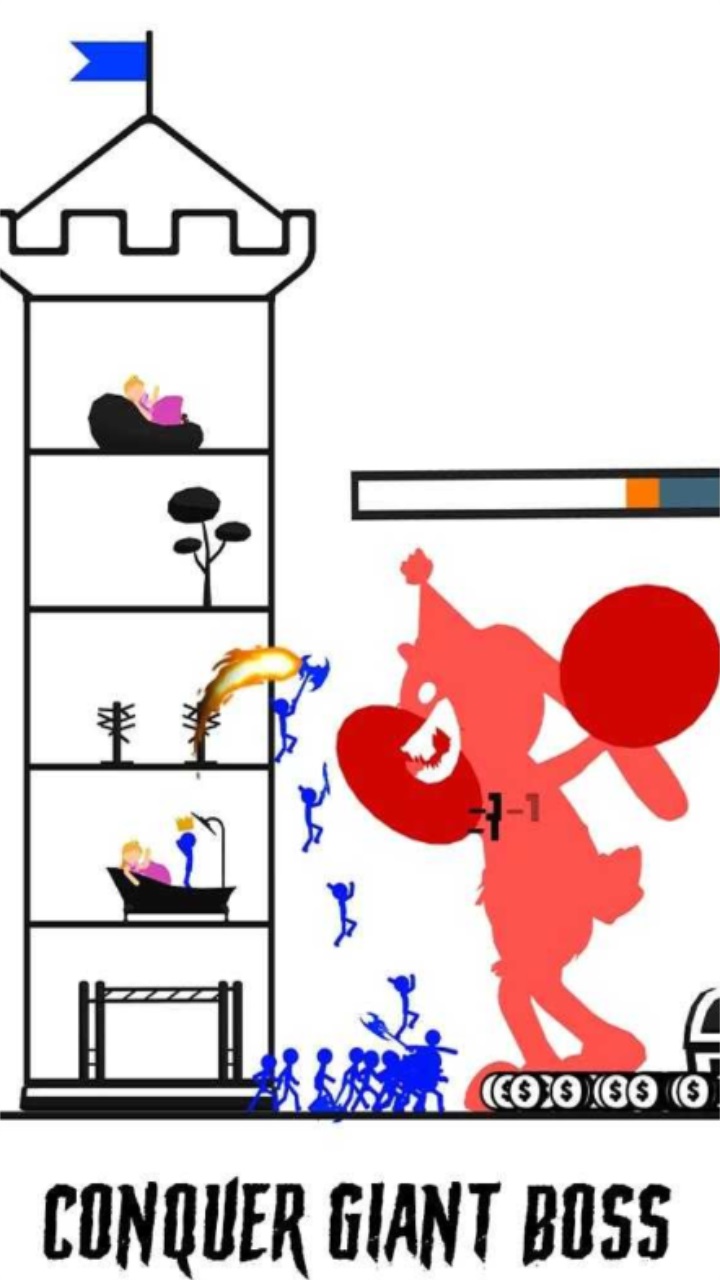 火柴人塔野兽之战(Stickman Tower - Beasts Battle) 1.0.0.1安卓版