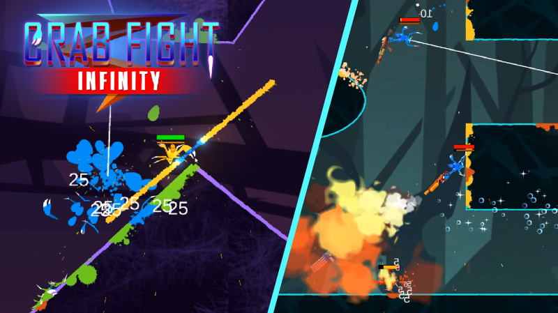 蜘蛛与激光剑(Crab Fight Infinity) 1.09安卓版
