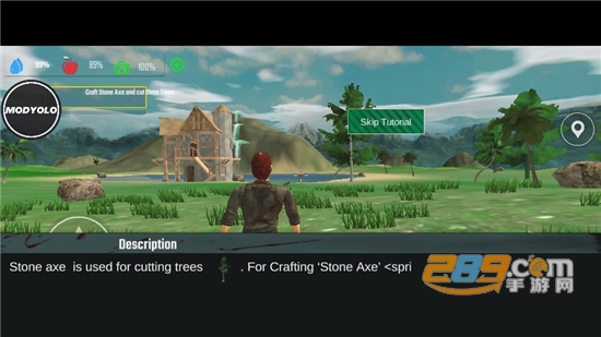 木工生存岛手游（Woodcraft - Survival Island）下载内置菜单最新安卓版v1.57安卓版