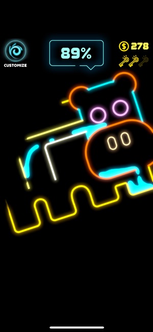 Neon Splashapp