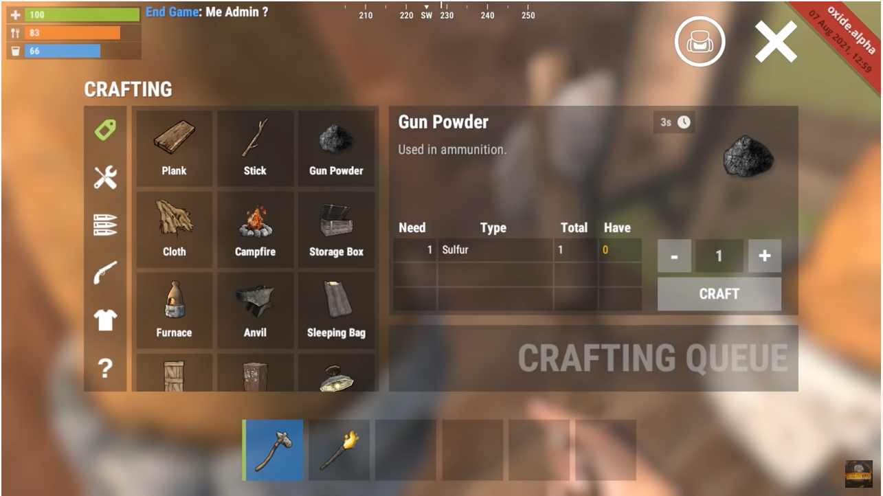 腐蚀rust手游(Oxide - Survival Island) 0.3.10alpha最新版