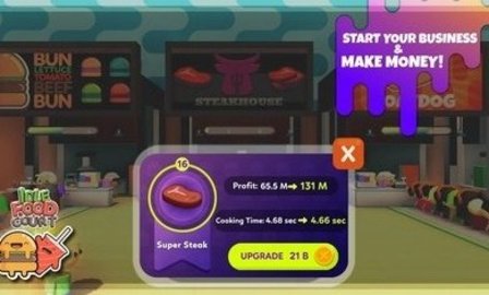 闲置的美食街最新版