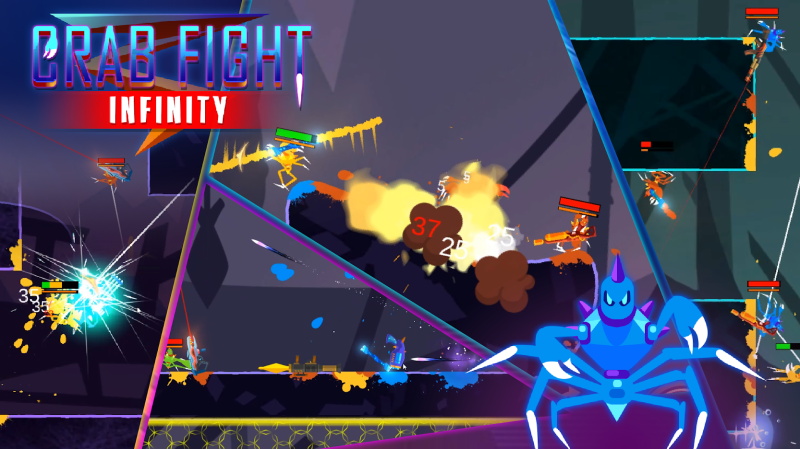 蜘蛛与激光剑(Crab Fight Infinity) 1.09安卓版