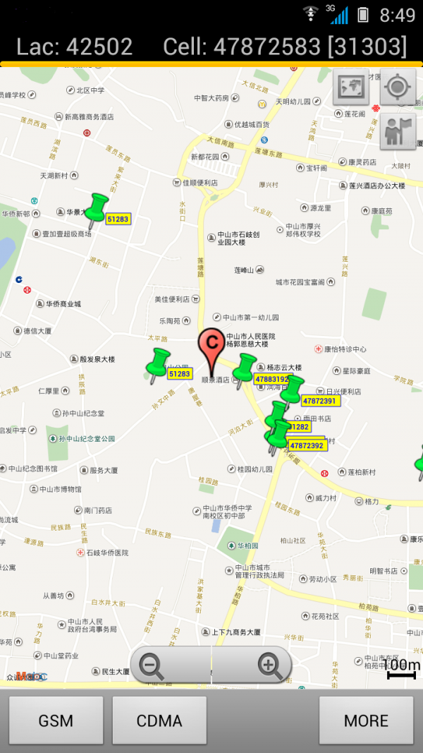 Cellmap基站查询