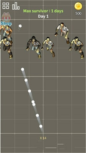 Zombie Brick Break(僵尸碎砖无限金币版)v1.0安卓版