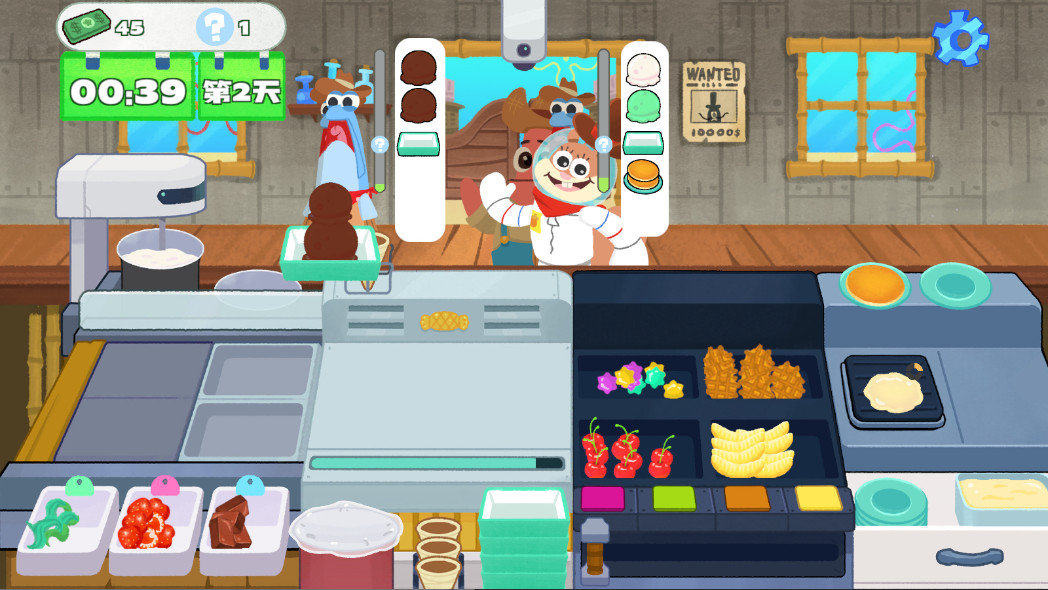 蟹堡王传奇西部篇最新版(KrustyKrab_Icecream) 1.0安卓版