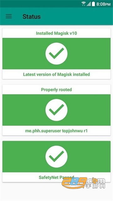 magisk24.3界面示意图