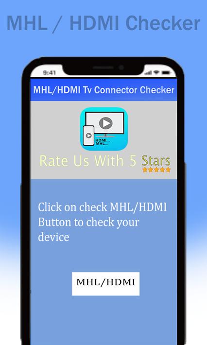 MHL HDMI电视连接器检查器