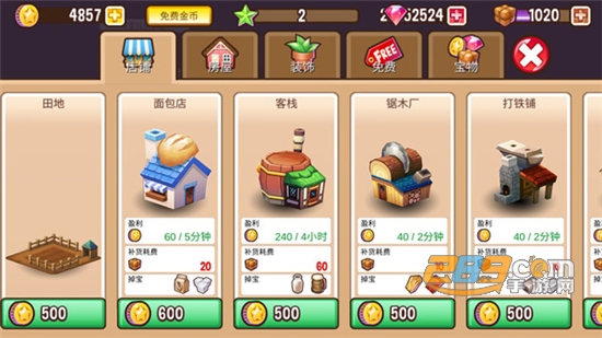 冒险小镇破解版无限钻石金币2022最新版v0.10.2安卓最新