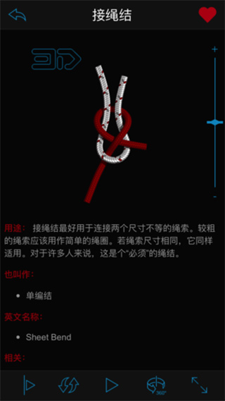3d绳结