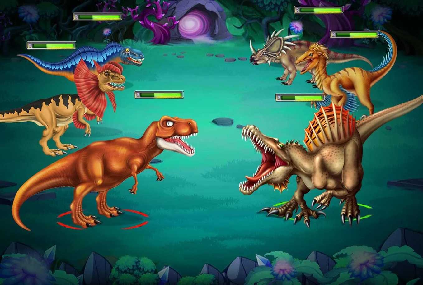 Dino Battle(侏罗纪战争无限资源版) 12.01安卓版