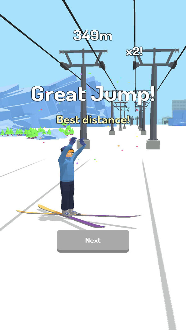 跳台滑雪3D官方版 1.0.1安卓版