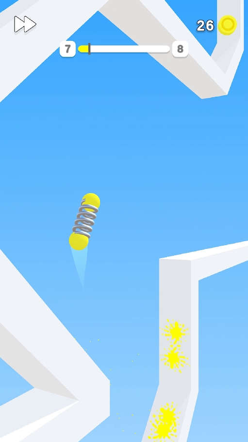 Bouncy Stick(暴走的弹簧去广告版) 2.1中文版