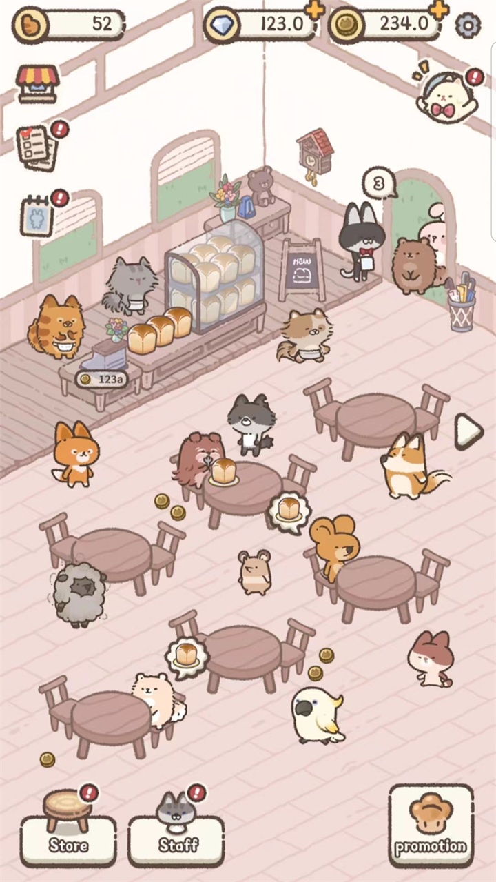 喵咪面包店安卓版 0.21.0版本