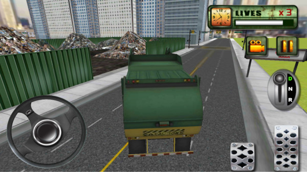 城市垃圾车司机3D最新版
