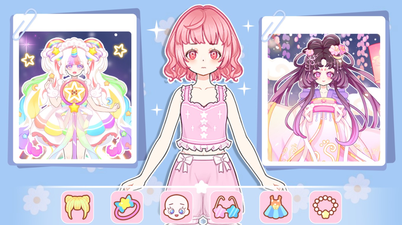 装扮魔法少女小游戏