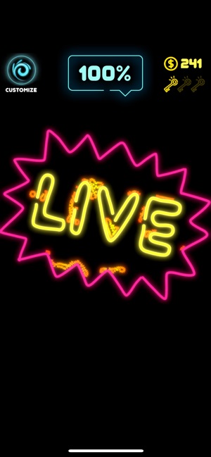 Neon Splashapp