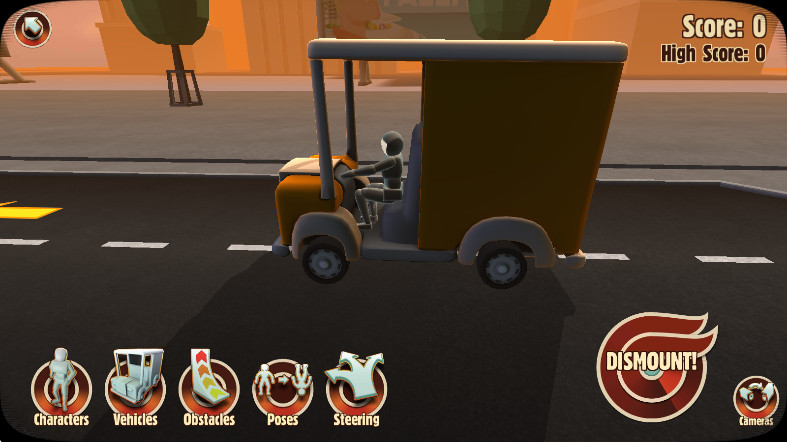 飞车英雄2026最新版(Turbo Dismount) 1.43.7安卓版