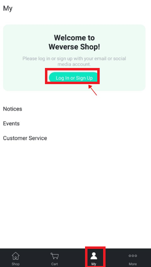 weverse shop官方最新版 1.18.5安卓版