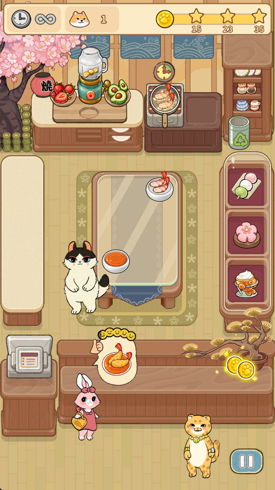 胡椒大厨游戏最新版(Purr-fect Chef) 2.045安卓版