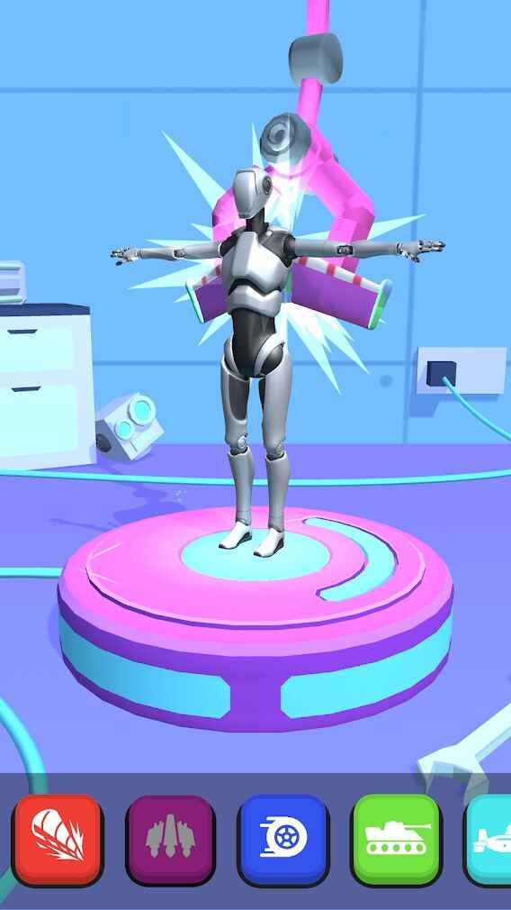 合并机器人（Merge Cyborg）免广告版 0.0.8手机版