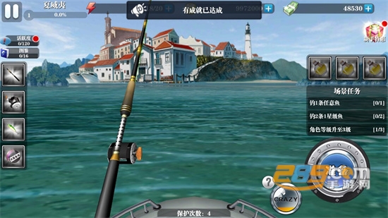 疯狂钓鱼内购破解版免费最新2022免费版v2.6.11无限绿钞满级版