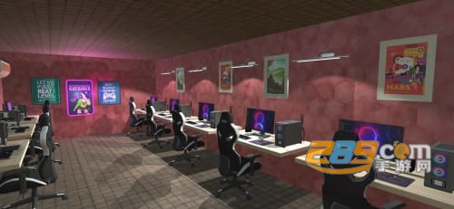 网吧工作生活模拟器破解版无限钞票v3.09手机版