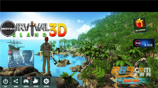 木工生存岛手游（Woodcraft - Survival Island）下载内置菜单最新安卓版v1.57安卓版