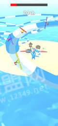 Aqua Slide Race