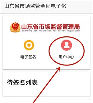 山东市场监管电子签名平台怎么签名配图1