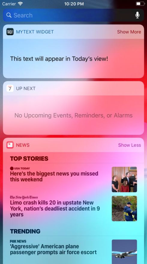 MyText Widget