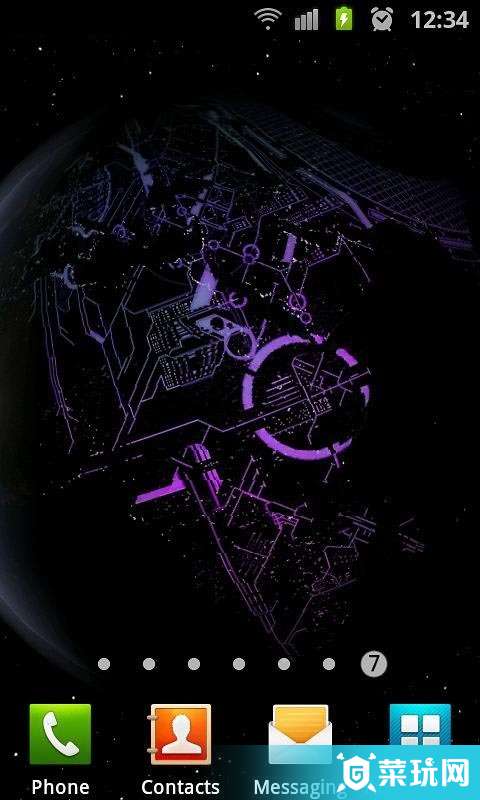 3D高清地球旋转动态壁纸