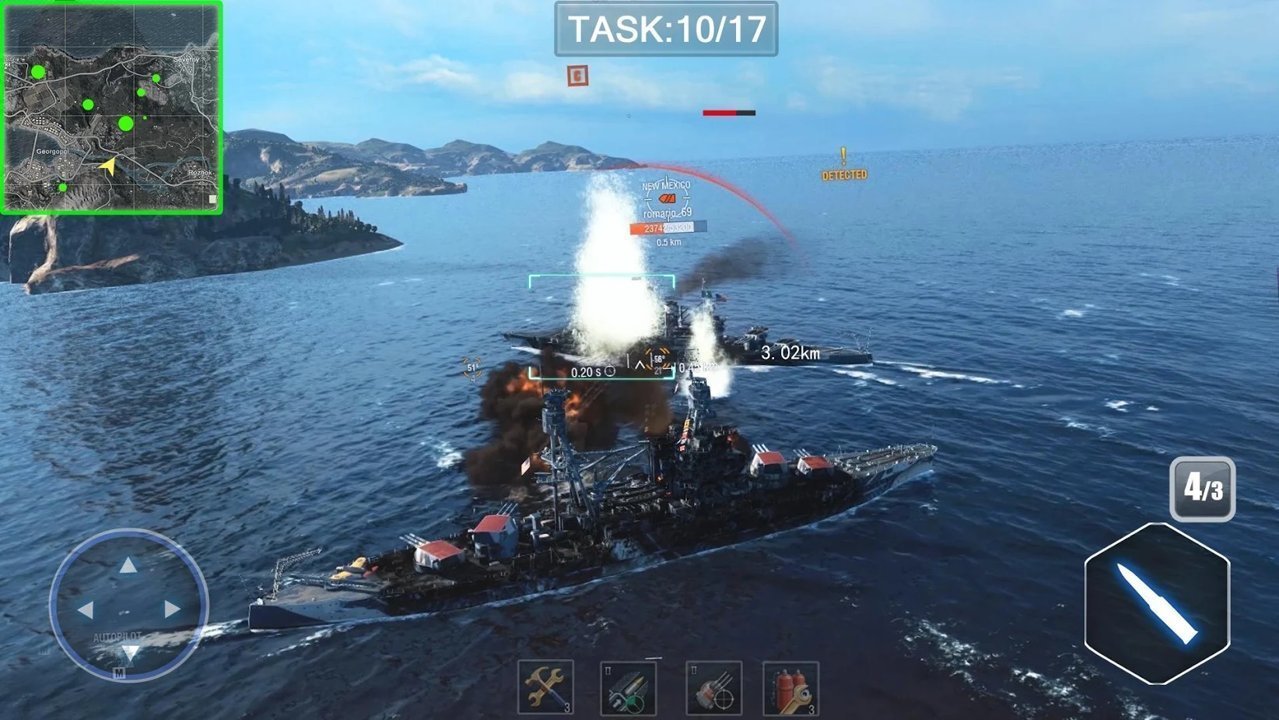 战舰猎杀巅峰海战世界