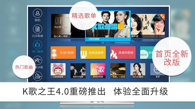 K歌之王tv版安卓版(手机电视k歌盒子)V4.1.0.1 免费版