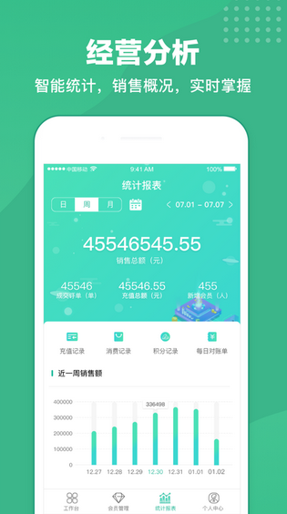 纳客会员管理系统 ios版