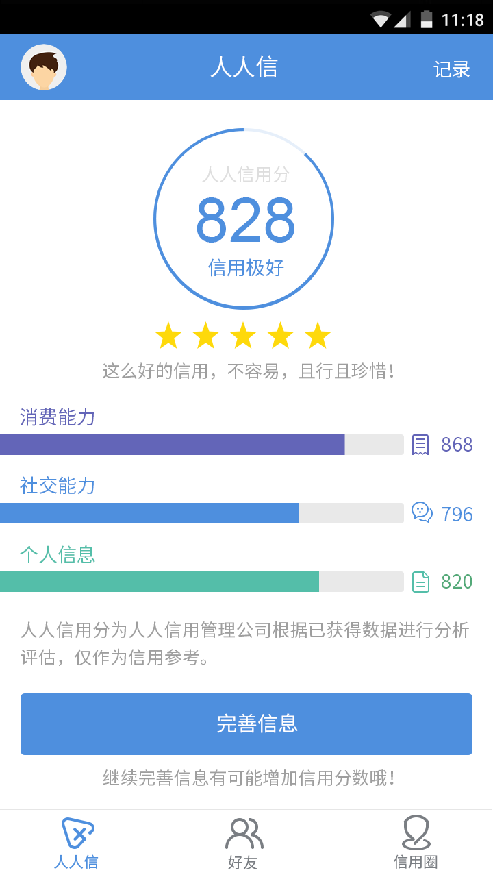 人人信
