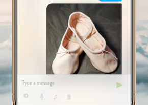 TwinMe私人信使界面示意图
